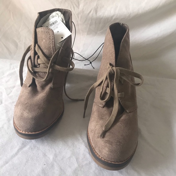 Taupe ankle boots - Picture 1 of 4